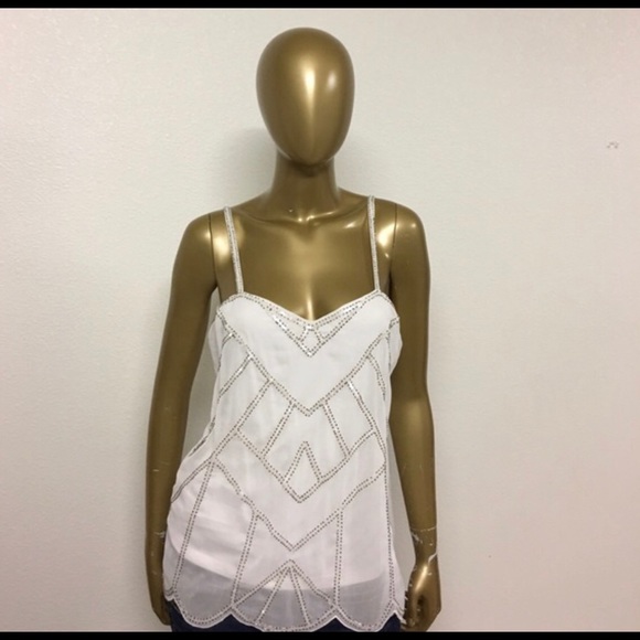 White House Black Market Tops - White House Black Market ,Small tank cami, white